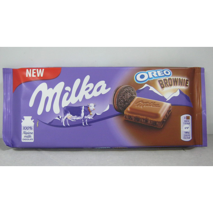 Milka 100G Oreo Brownie Choco