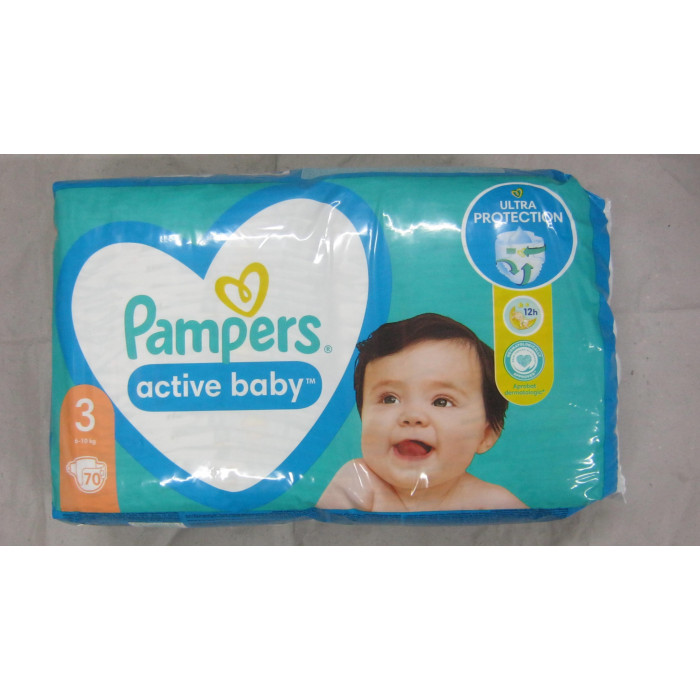 Pampers 3 6-10Kg 70Db Active Baby Dry