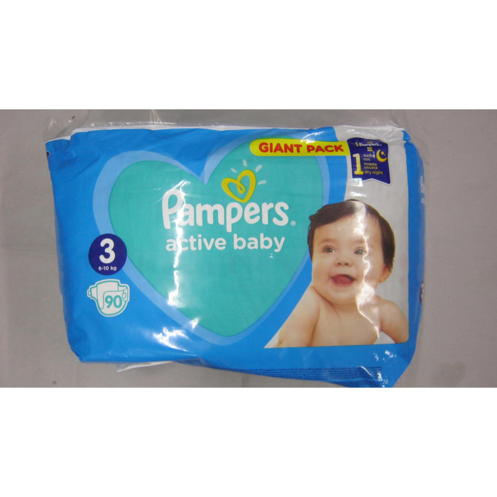 Pampers 3 6-10Kg 90Db Active Baby Dry