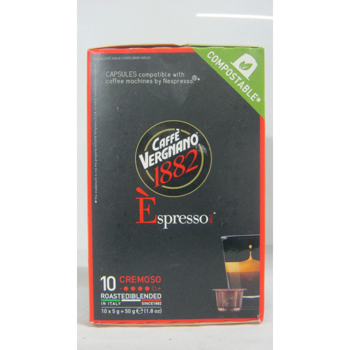 Caffé Vergnano 10Db Nespresso Cremoso Kapszula