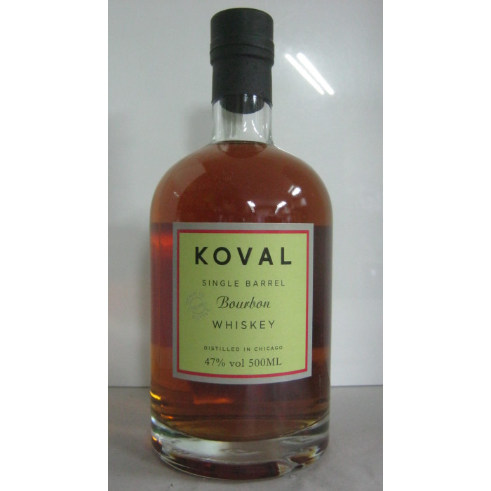 Koval 0.5L Single Barell Bourbon Whiskey