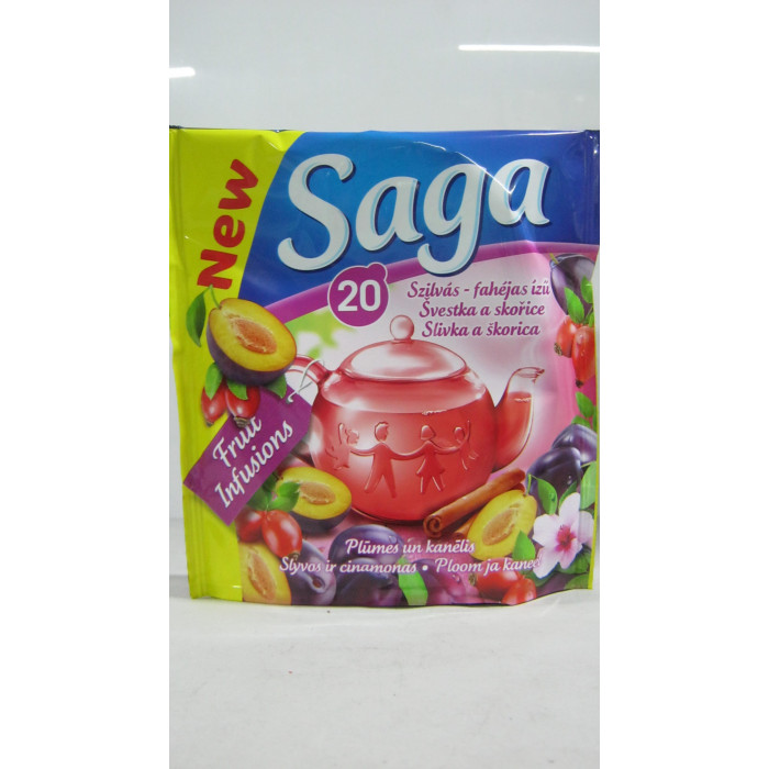 Saga 30G Szilvás Fahéjas Tea Unilever