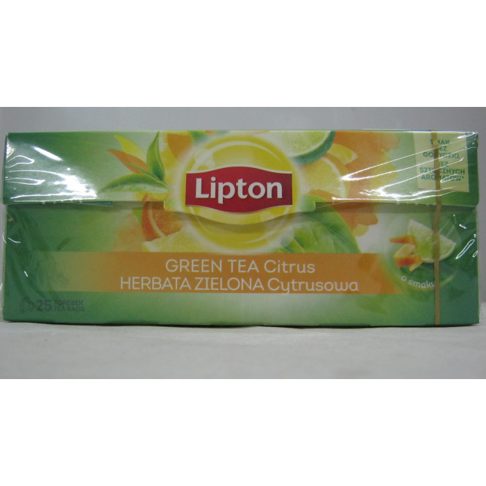 Lipton Tea Zöld 25T 32.5G Citrus
