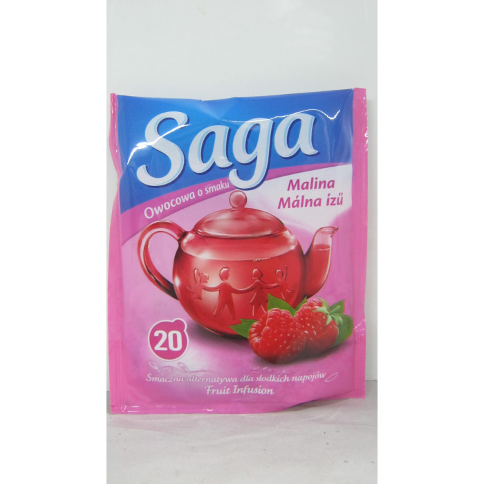 Saga 34G Málna Gyümölcs Tea Unilever