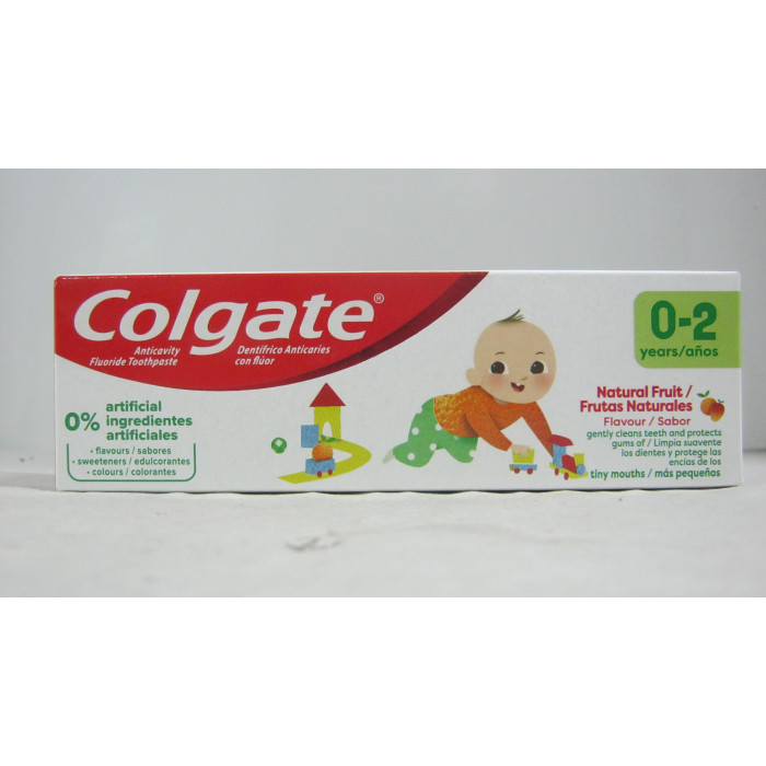 Colgate 50Ml 0-2Év Natural Fruit