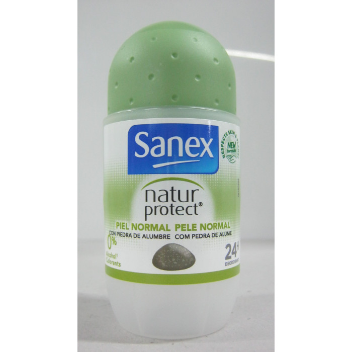 Sanex 50Ml Női Roll Natur Protect Normal Zöld