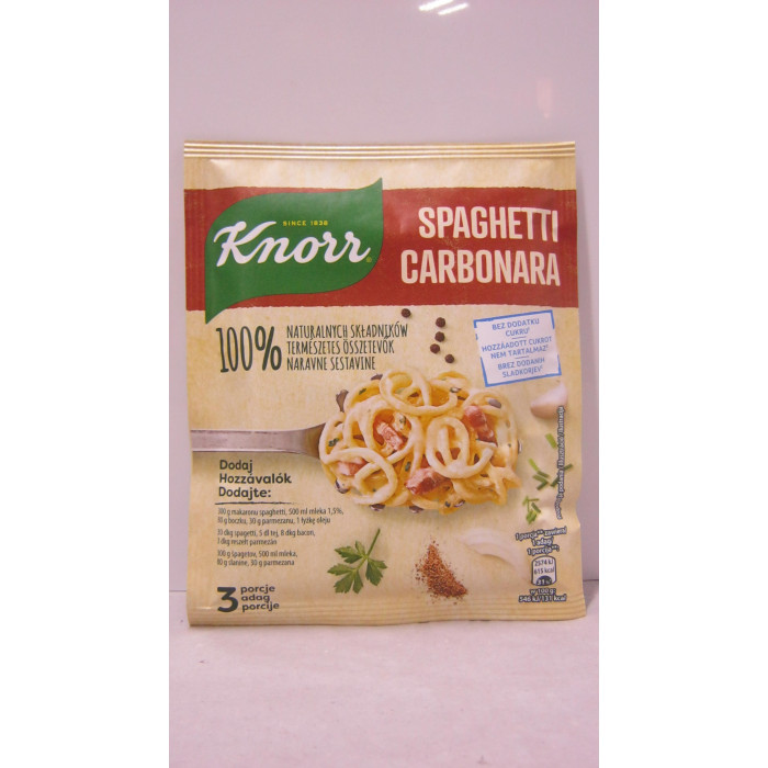 Spagetti Alap Carbonara 42G Knorr