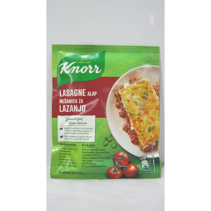 Lasagne Mártás Alappor 52G Knorr