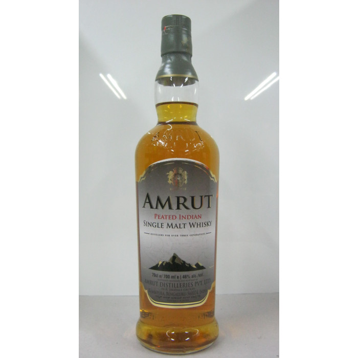 Amrut 0.7L Single Malt Peated Indian Whisky