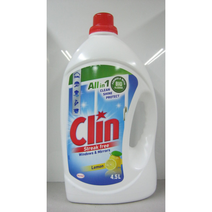 Clin 4.5L Lemon Windows Ablaktisztító