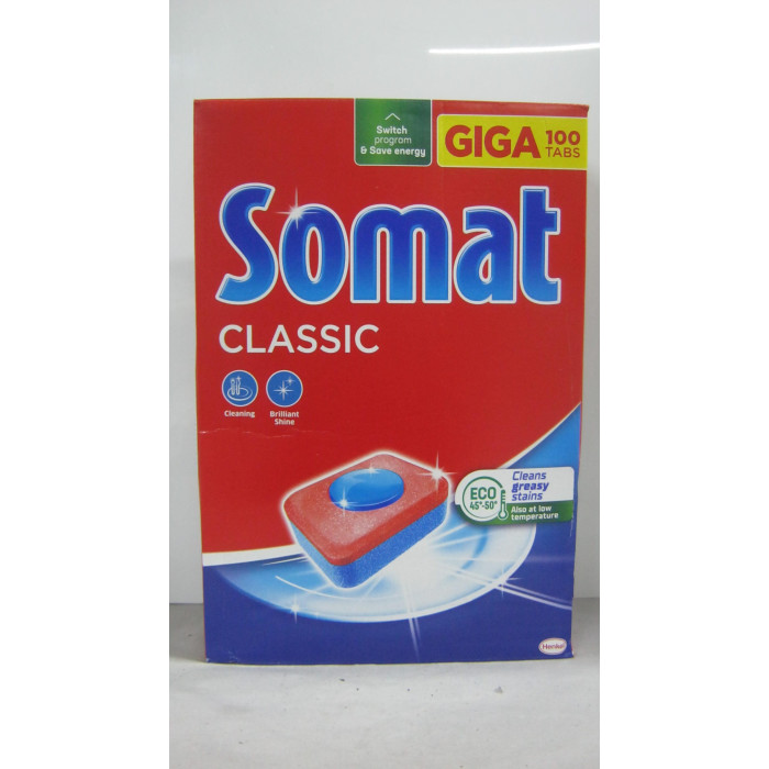 Somat Gépi Mosogató Tabletta 100Db 1.66Kg Clas
