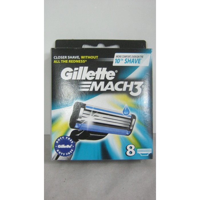 Gillette Borotva Mach3 8Db Borotva