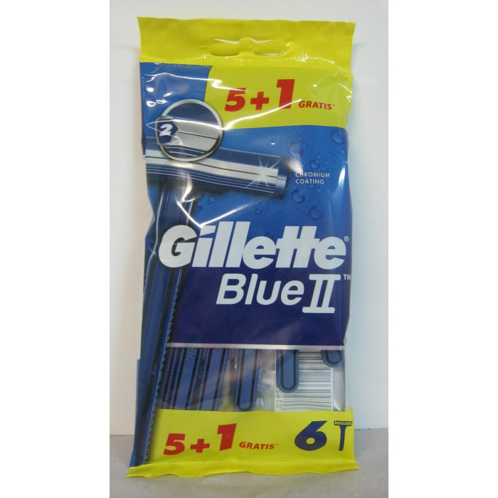 Gillette Borotva Blue Ii 6Db Eldobható