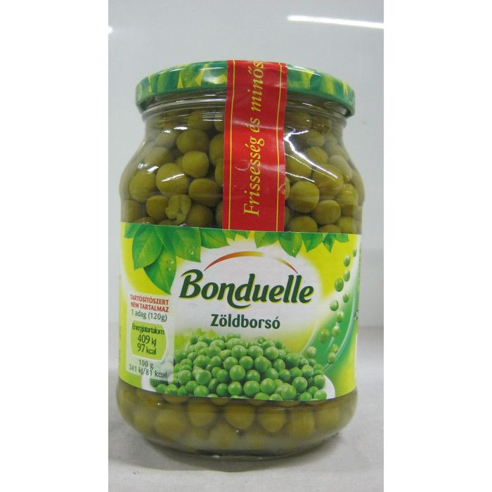 Zöldborsó 530G Bonduelle