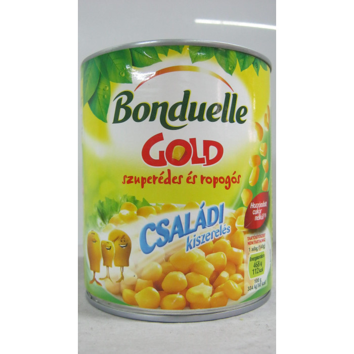 Csemegekukorica 670G Gold Bonduelle