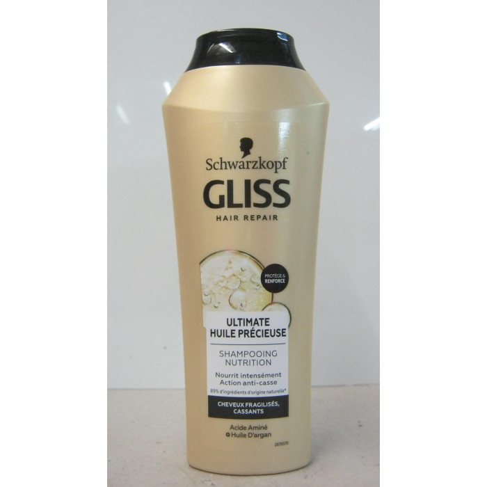 Gliss Kur 250Ml Sampon Ultimate Huile