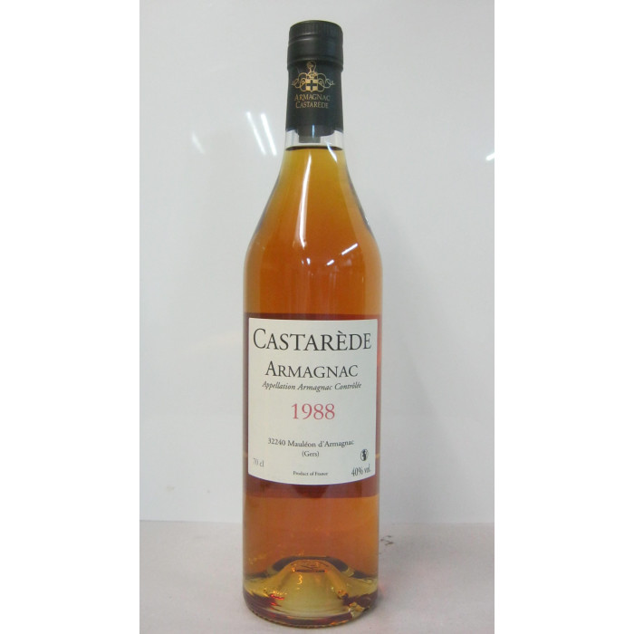 Armagnac Castaréde 0.7L 1988 Cognac