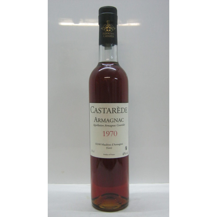 Armagnac Castaréde 0.5L 1970 Cognac