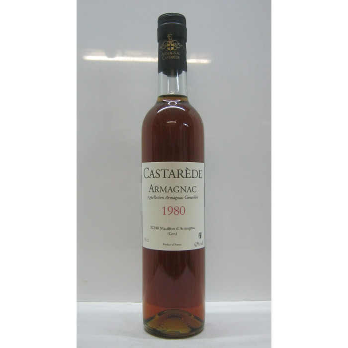 Armagnac Castaréde 0.5L 1980 Cognac