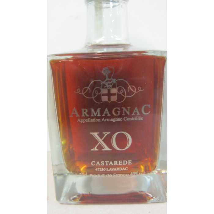 Armagnac Castaréde 0.5L Xo Decanter Cognac