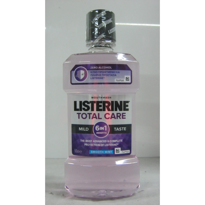 Listerine Szájvíz 500Ml Total Care Smooth Mint