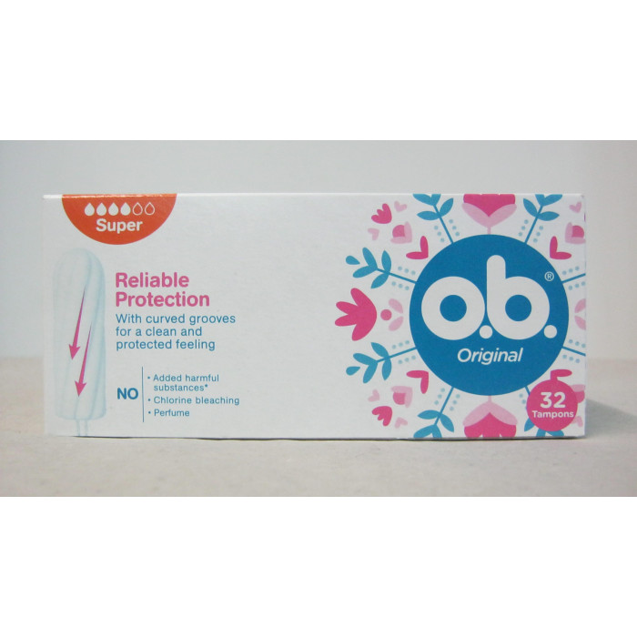 O.b.tampon Original 32Db Super Plus Protection