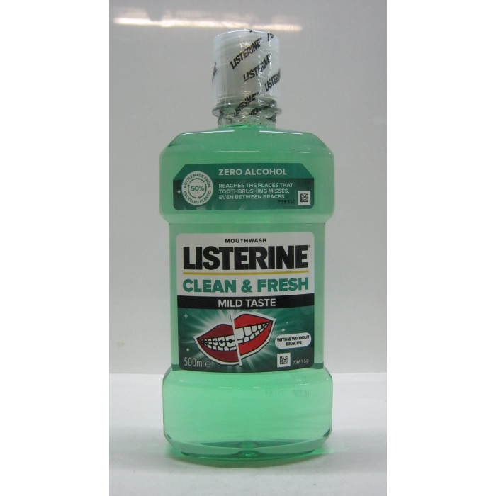 Listerine Szájvíz 500Ml Clean Fresh