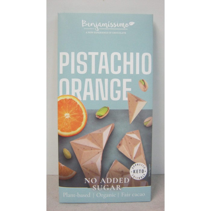 Benjamissimo 60G Pisztácia Narancs Bio