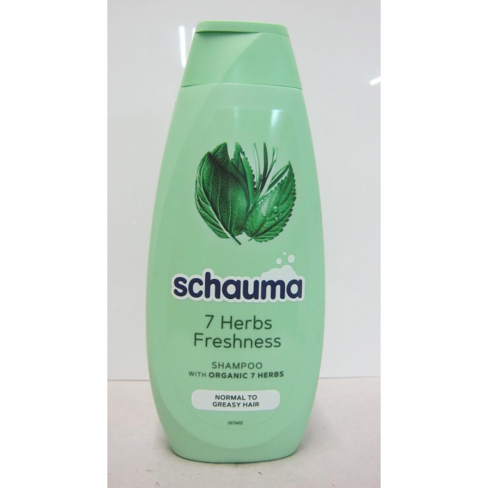 Schauma 400Ml Sampon 7Herb Freshness