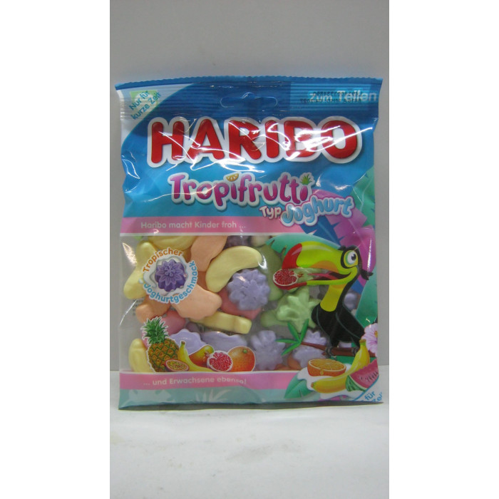Gumicukor 160G Tropifrutti Joghurt Haribo