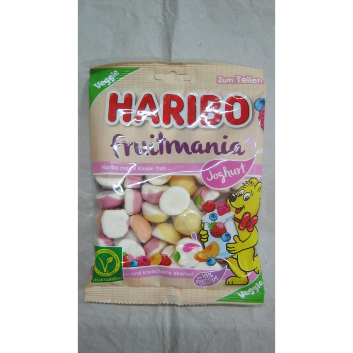 Gumicukor 160G Fruitmania Joghurt Haribo