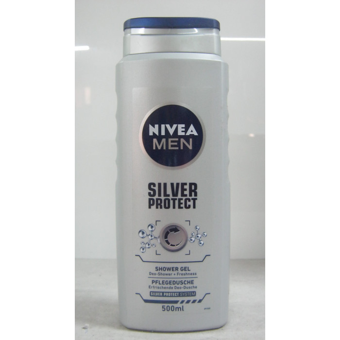 Nivea 500Ml Tusf.ffi Silver Protect