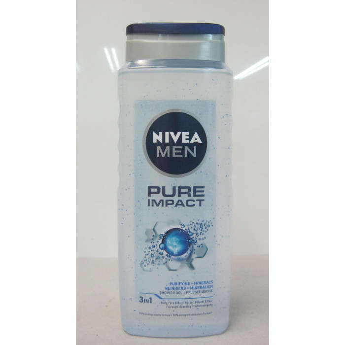 Nivea 500Ml Tusf.ffi Pure Impact