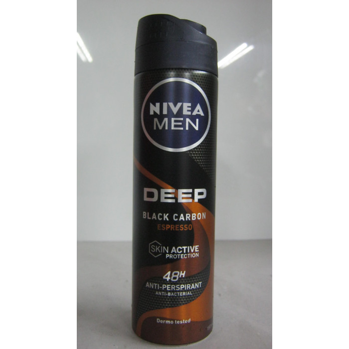 Nivea 150Ml Ffi Deo Deep Black Carbon Espresso