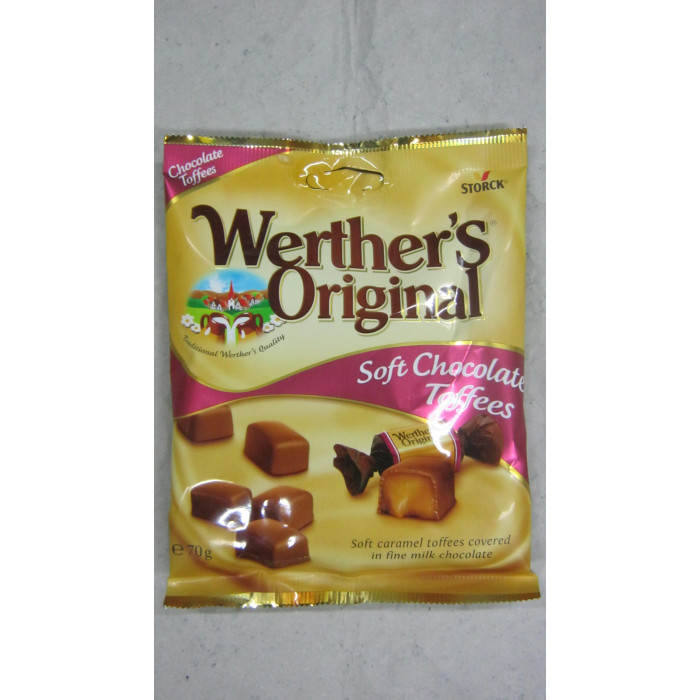 Werthers Original 70G Soft Chocolate Toffees