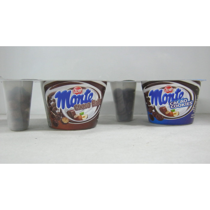 Monte 125G Kétkamrás Choco Balls Cookies