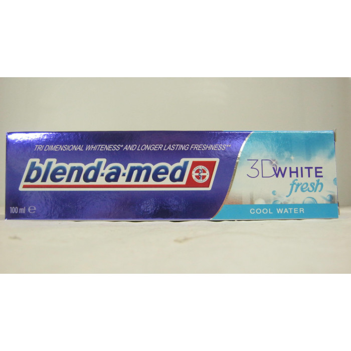 Blend-A-Med 100Ml Fogkrém 3D White Cool Water