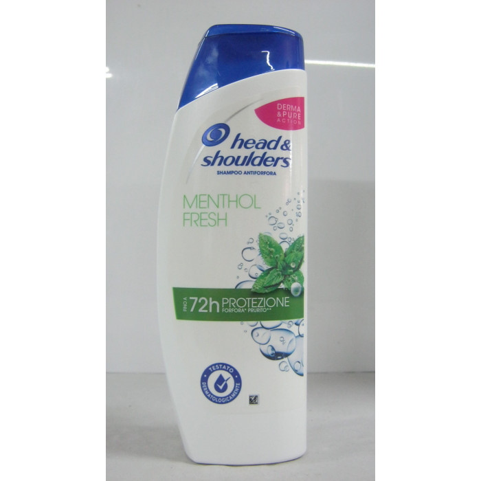 Head&Shoulders 400Ml Samp.menthol Fresh