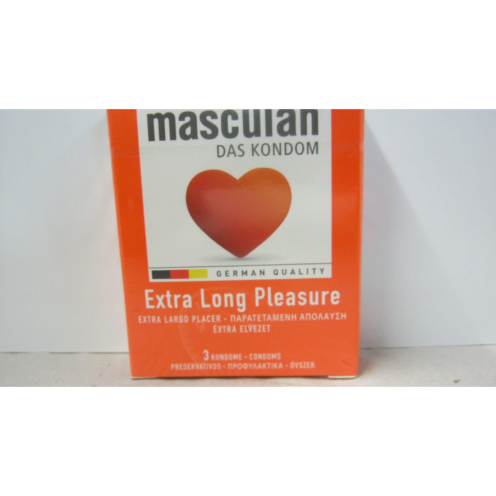 Masculan Óvszer 3Db Extra Long Pleasure