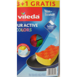 Mosogatószivacs Dörzsivel 4Db Pur Active Viled