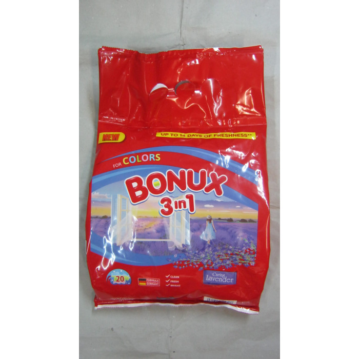 Bonux 1.5Kg 20M.color Lavender