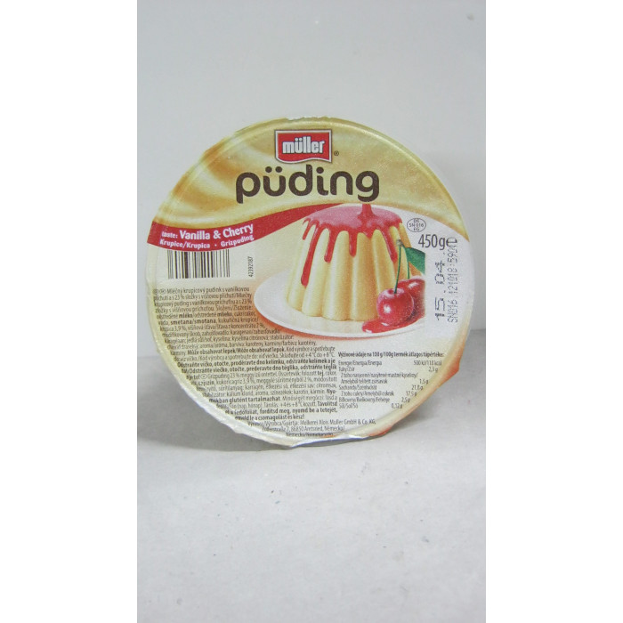 Grízpuding 450G Vanília Cherry Müller