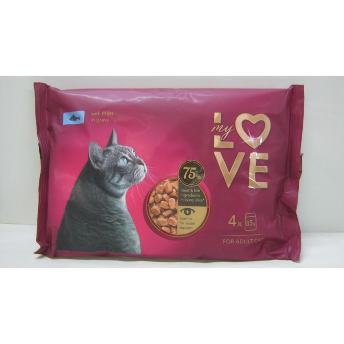 My Love 4X85G Halas Macska Alutasak