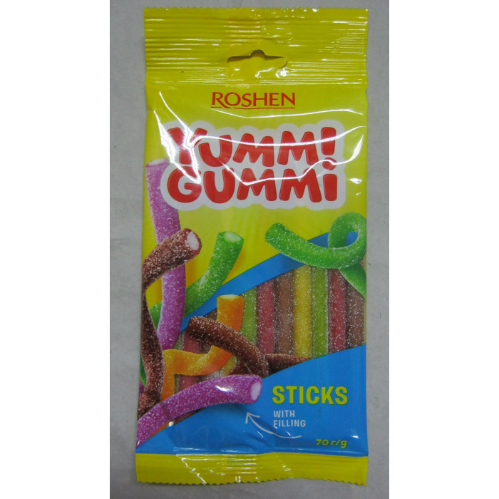 Gumicukor 70G Sticks Yummi Gummi