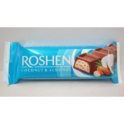 Tejcsokoládé 29G Mandula Kókusz Roshen