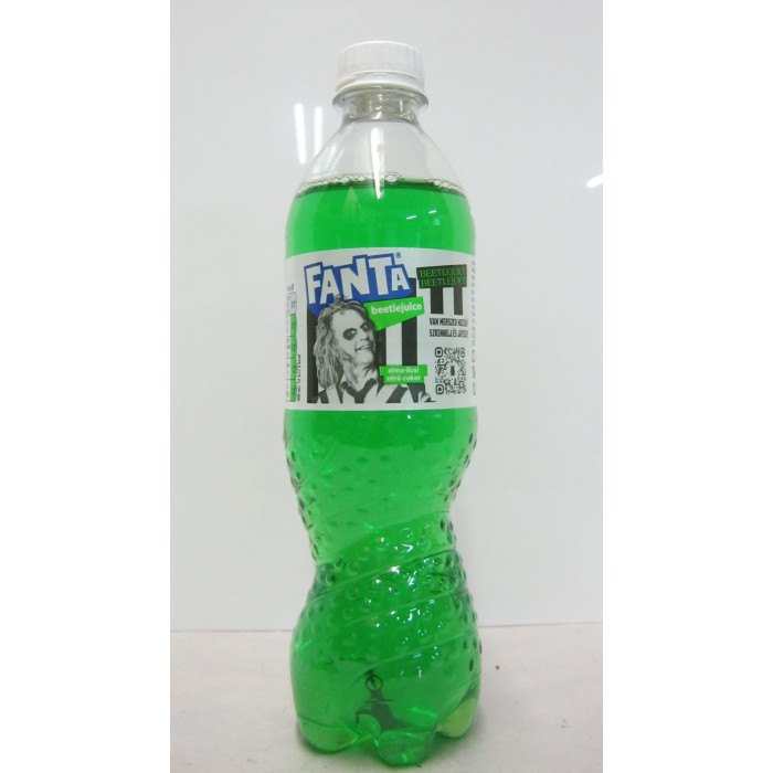 Fanta 0.5L Beetlejuice Alma Lichie Zöld Pet