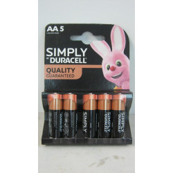 Duracell 5Db 1.5V Aa Lr6/Mn1500 Ceruza Simply