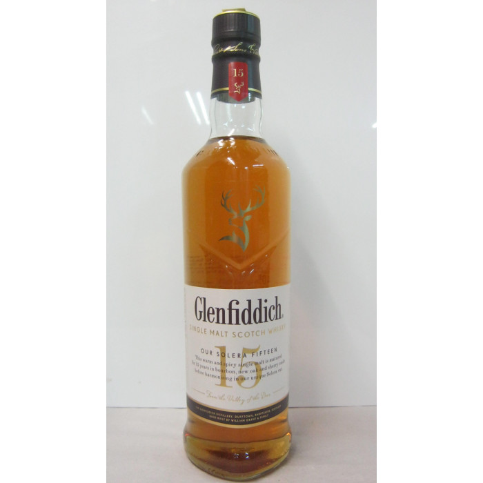 Glenfiddich 0.7L 15É.single Malt Whisky