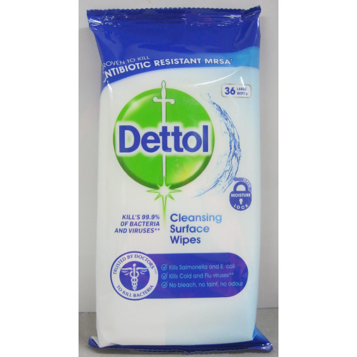 Nedves Törlőkendő 36Db Antibakteriális Dettol