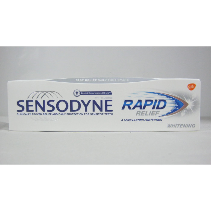 Sensodyne 75Ml Fogkrém Rapid Relief Whitening